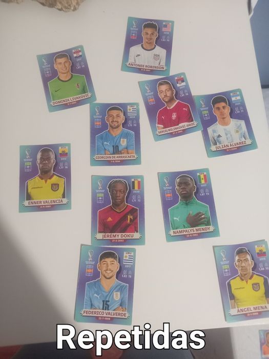 Vendo e Troco pessoalmente só por cromos de 2026