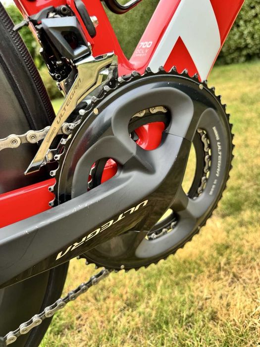 Trek Madone SLR 6 Segafredo Edition Project One Viper Vermelha