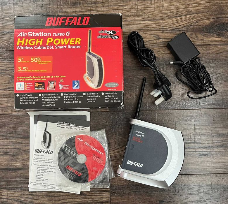 Router Buffalo AirStation turbo G