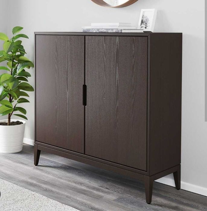 Regissör ikea kredens szafka drewniany fornir jesion regissor
