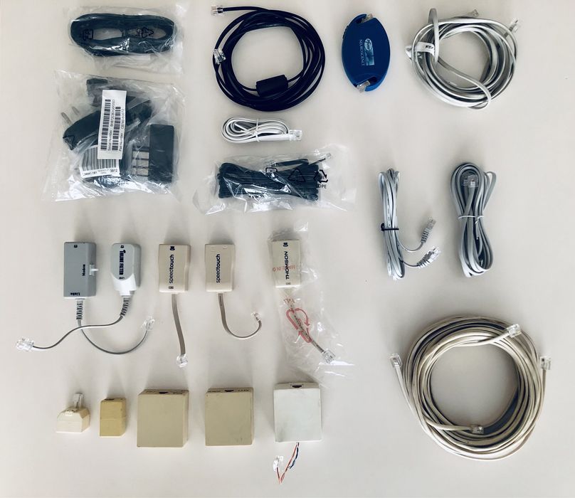 Telephone connection cables and accessories64551199713025120