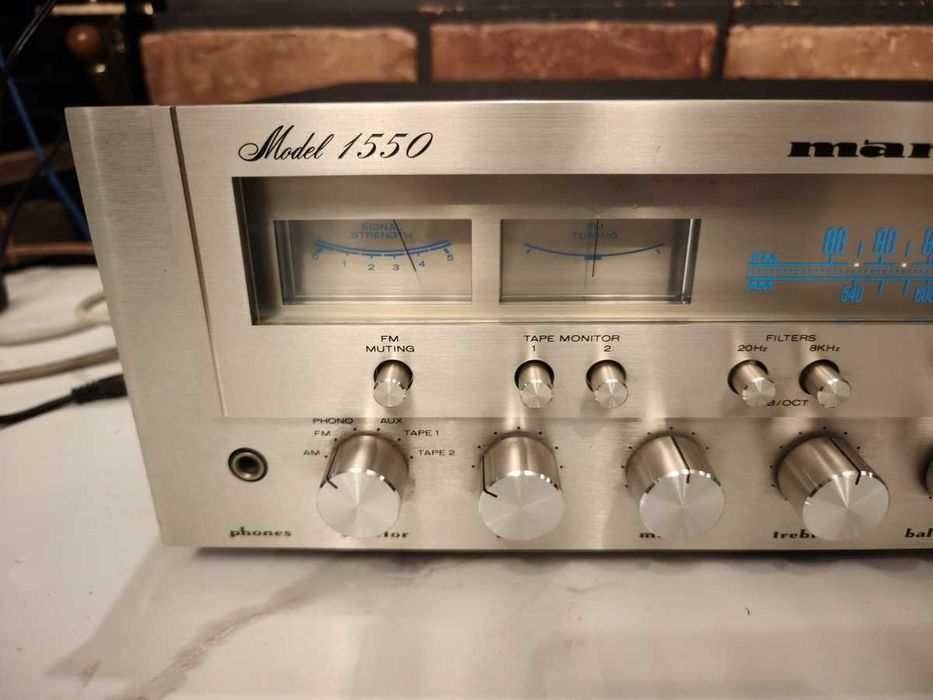 MARANTZ Model 1550 ! Znakomity amplituner Vintage ! Wysoki model !