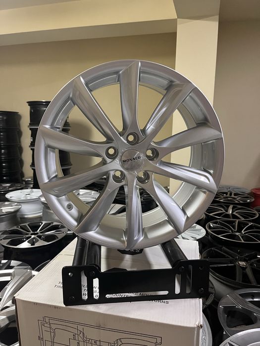 Jantes 18” 5x114.3 Novas Compativeis Tesla Model 3 Turbine