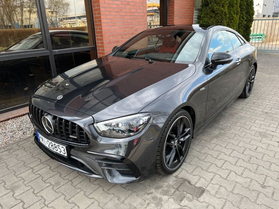 Mercedes-Benz Klasa E 3.0 benzyna / 435 KM / E 53 AMG / 4 matic+ / NISKI PRZEBIEG!
