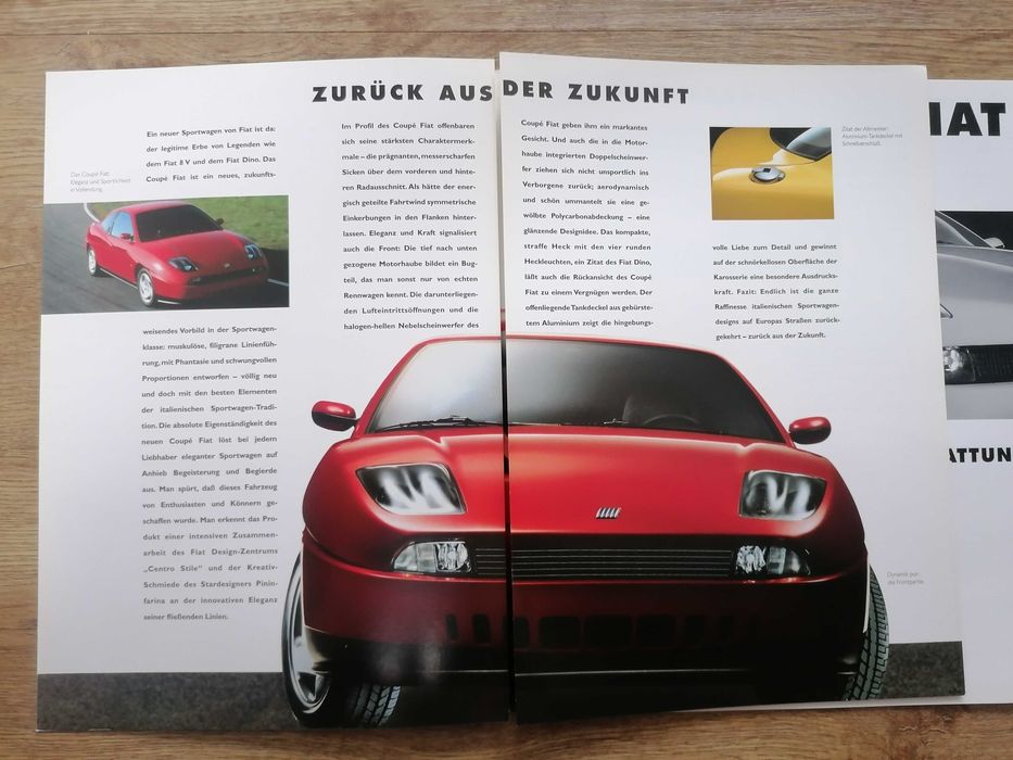 Prospekt Fiat Coupe