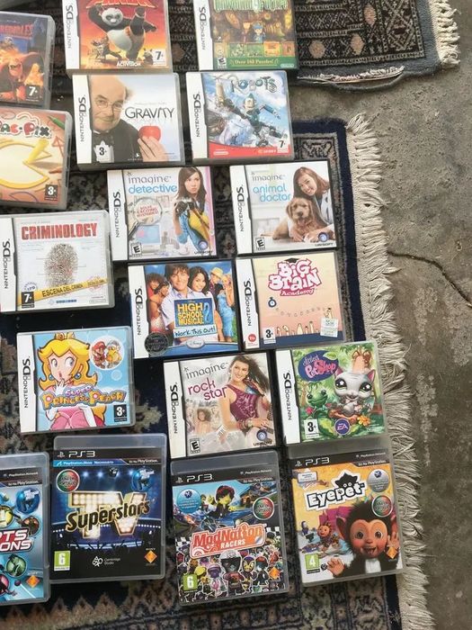 Jogos Nintendo DS e Playstationa vulso