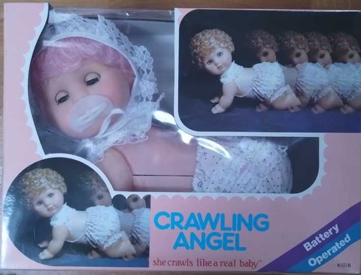 Lalka raczkująca na bateria