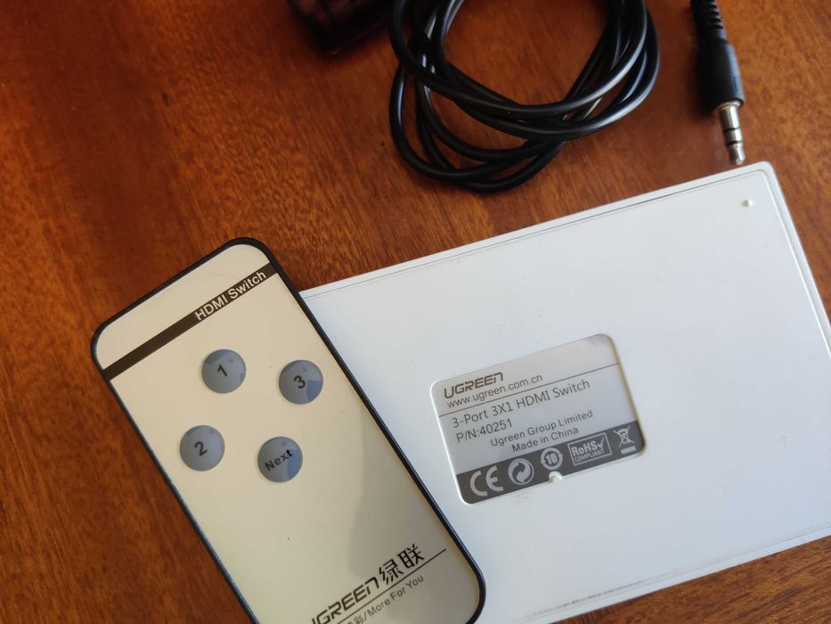 UGreen HDMI 3x1 Switch – Like New64585472770178123