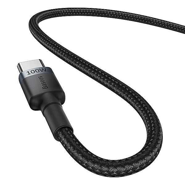 Kabel Baseus Cafule USB-C / USB-C 100W 1 m - czerwono-czarny i czarno-