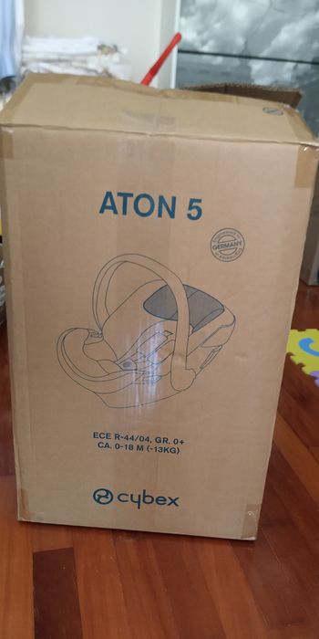 Cadeira auto/ovo CYBEX Gold Aton 5 + Cybex Aton Base 2-fix