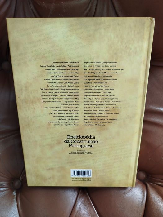 Enciclopédia da Constituição Portuguesa/Jorge Bacelar Gouveia+F.Pereira Coutinho