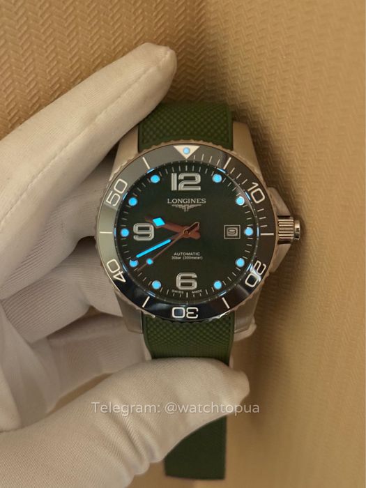 Годинник Longines HydroConquest Green