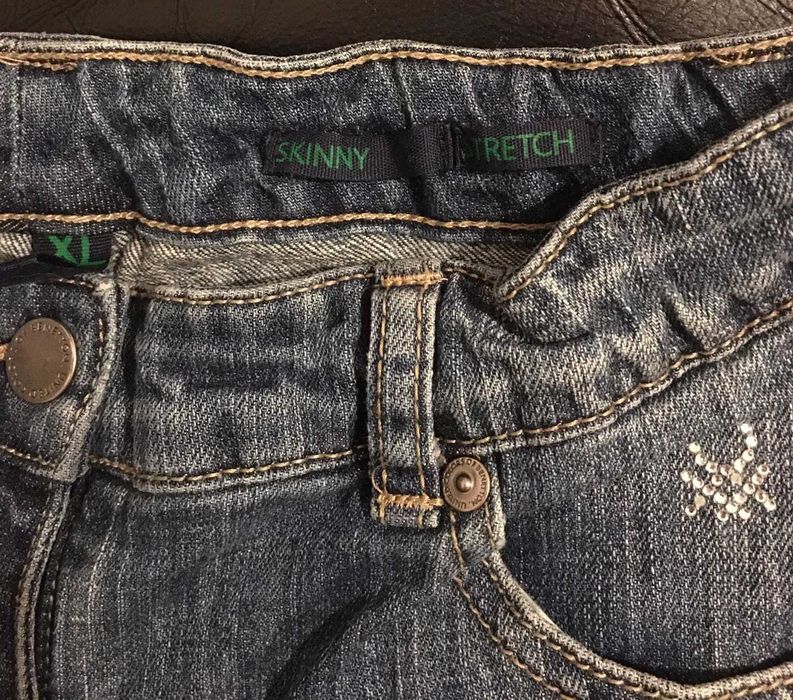 Calças de Ganga Benetton para Jovem 12-14 anos