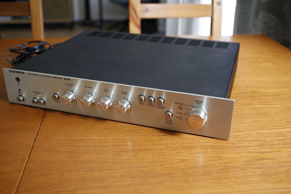 Wzmacniacz zintegrowany Telefunken CA 10, piękny stan, Kraków.