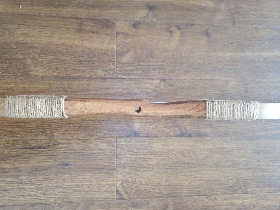 Łuk drewniany profilowany klasyczny plus strzała