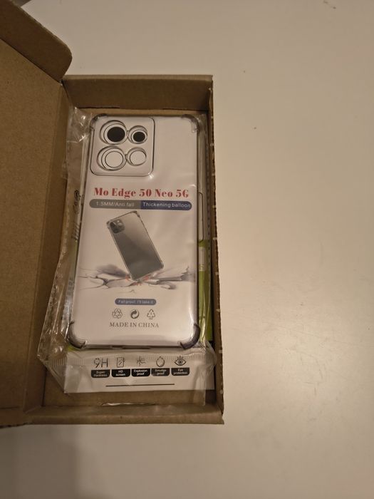 Etui na telefon Motorola Edge 50 Neo + szkło hartowane