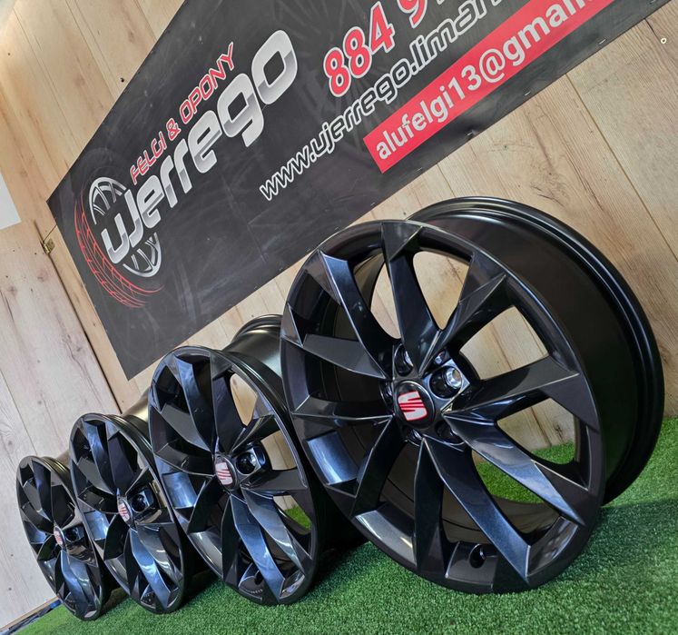 NOWE ALUFELGI SEAT 16x5x100 - Arona,Cordoba,Ibiza,Toledo