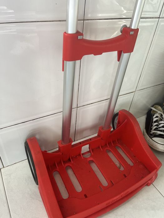 Carrinho transporte mochila