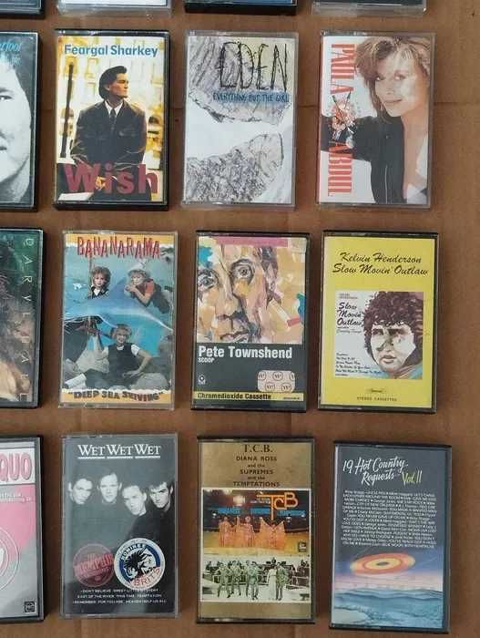 Várias Cassetes Antigas Internacionais #C02L01