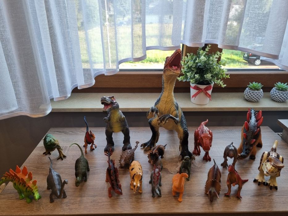 Zestaw dinozaurów