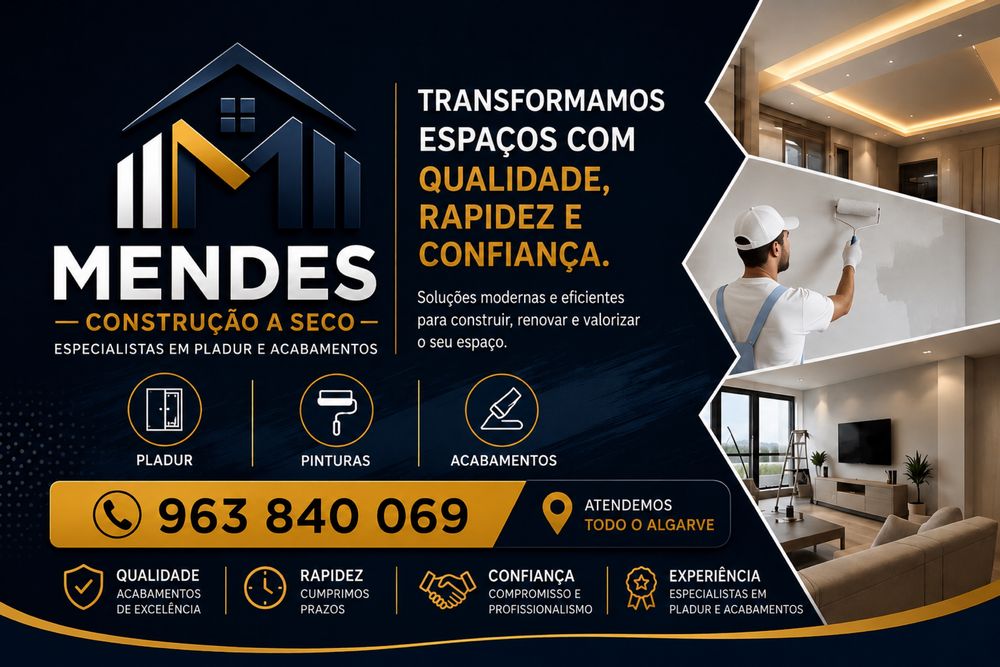 Especialistas em Pladur, Pinturas e Acabamentos