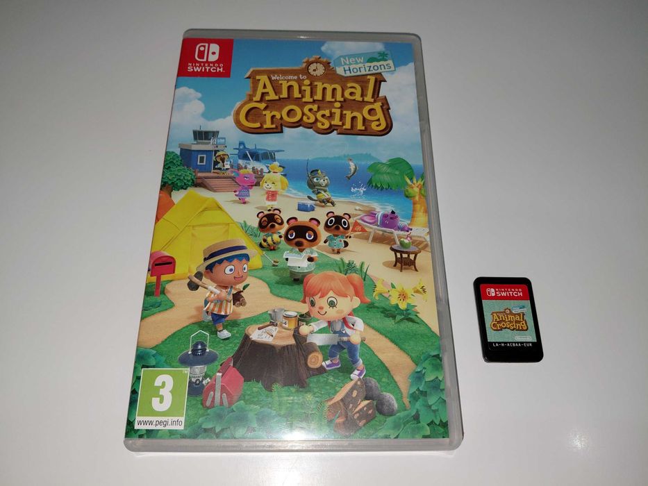 nintendo switch ANIMAL CROSSING NEW HORIZONS hit nintendo kardridż