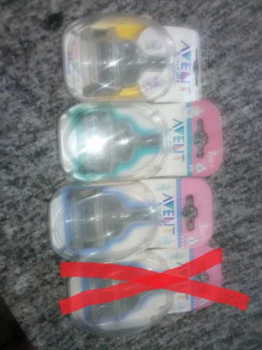 Bicos para biberões