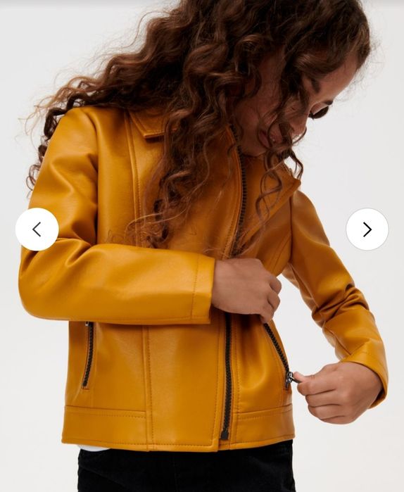 Байкерська куртка косуха для дівчаток