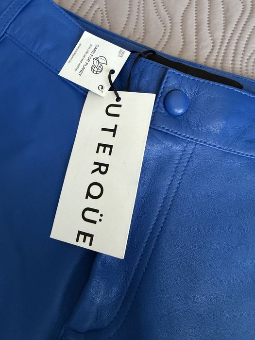 Шкіряні нові брюки Uterque