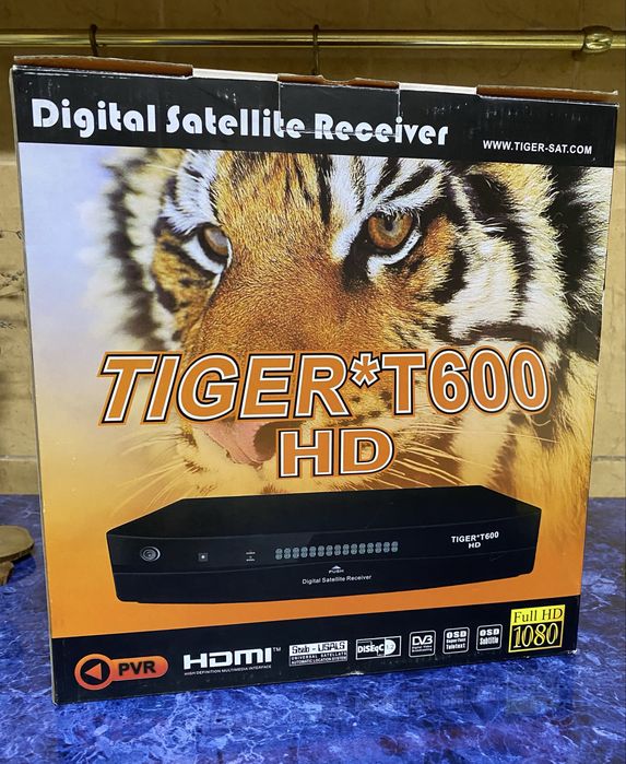 Супутниковий Ресивер, тюнер Tiger T600 HD (як новий)