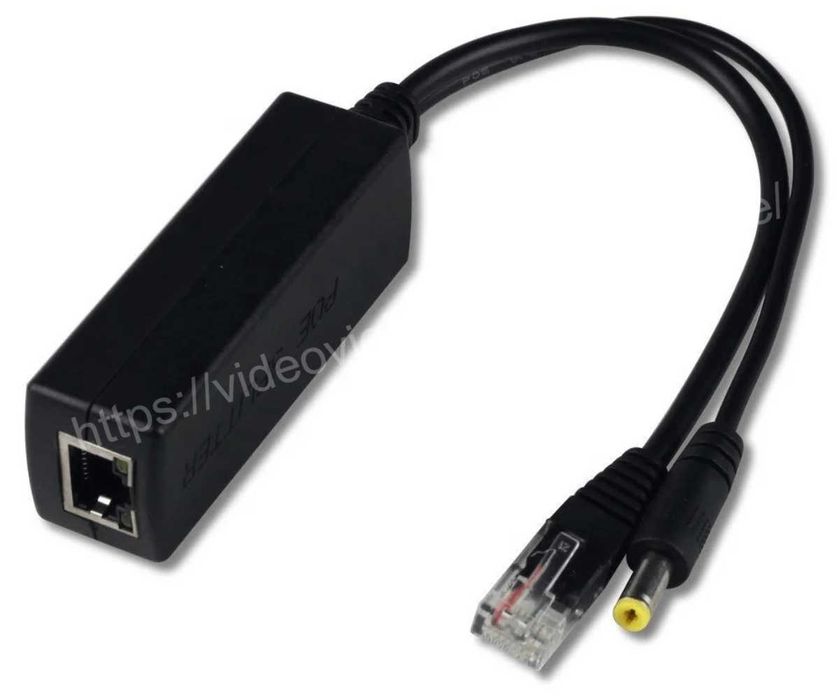 Adaptador/Conetor PoE Splitter ‼️ 48V p/ 12V ‼️ Routers/Câmaras/Switch