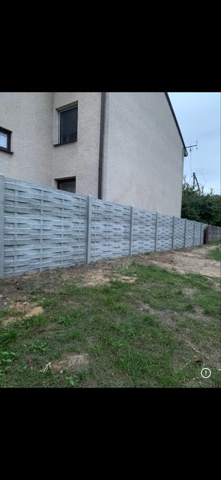 Kompleksowe ogrodzenia betonowe i panelowe + fundamenty pod bramy