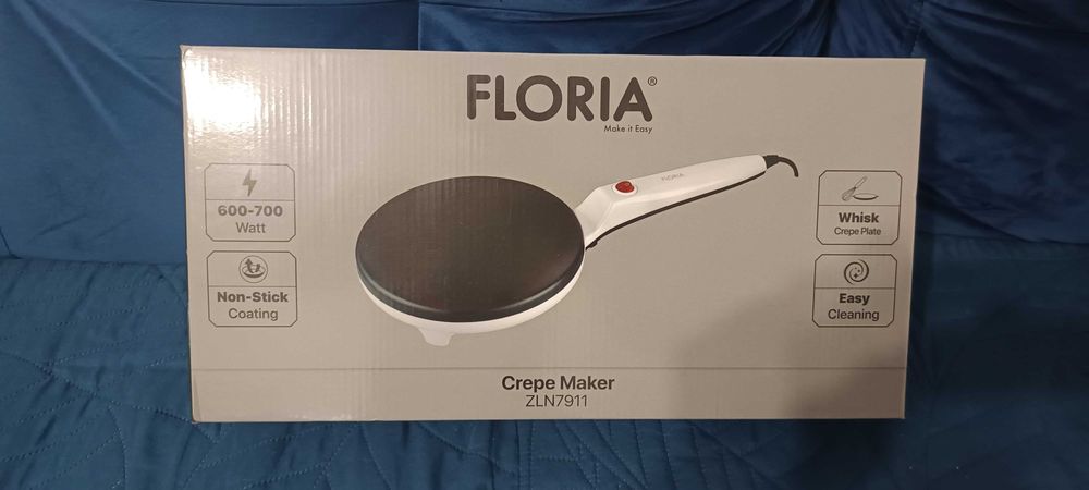 Naleśnikarka elektryczna FLORIA BIAŁA 20CM 700W