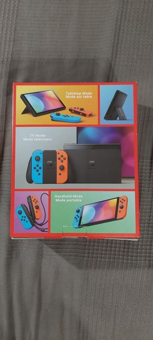 Nintendo switch oled + etui