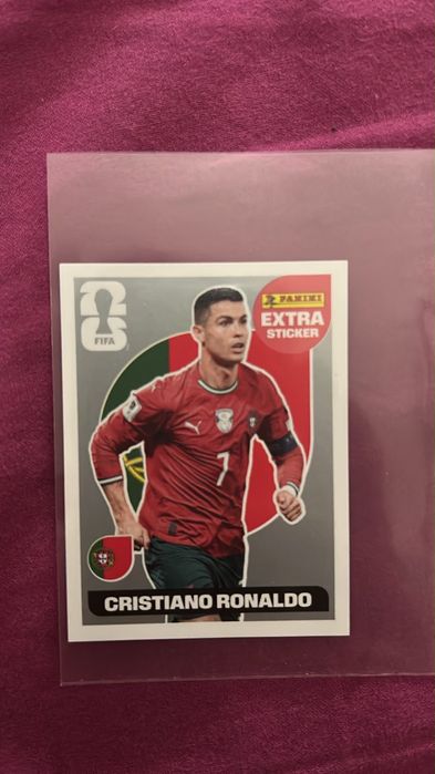 Extra Sticker Mundial 2026 - Cristiano Ronaldo