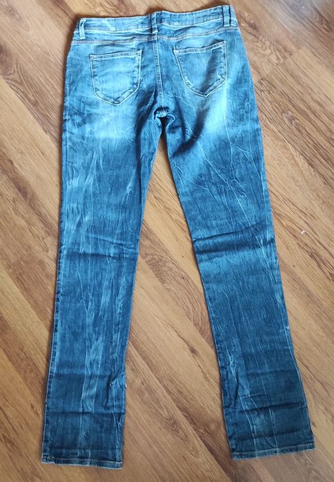 Spodnie jeansowe L