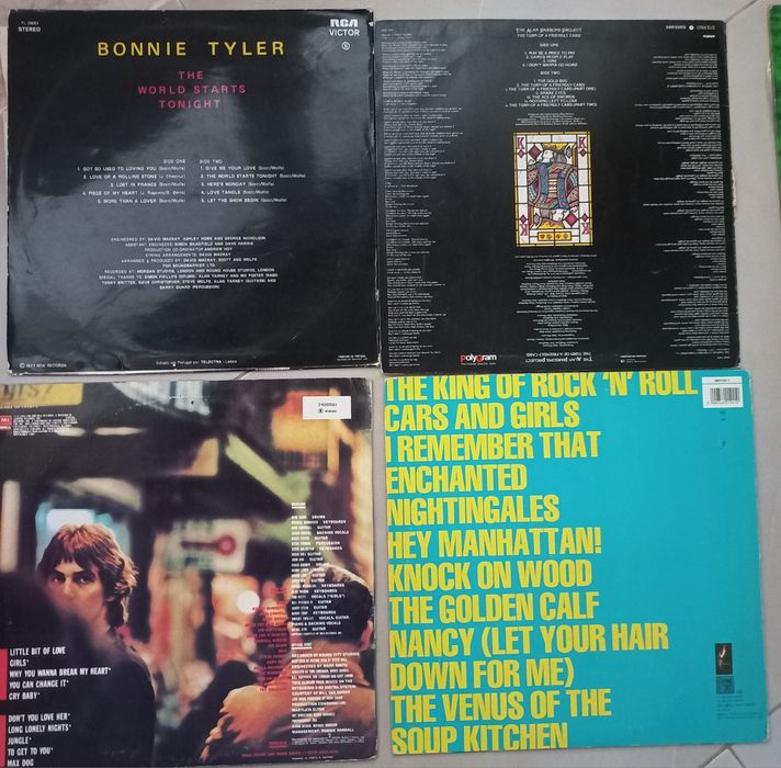 Pack de 8 lp em vinil very good