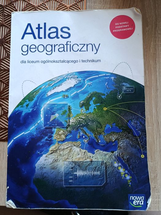 Atlas geograficzny NOWA ERA