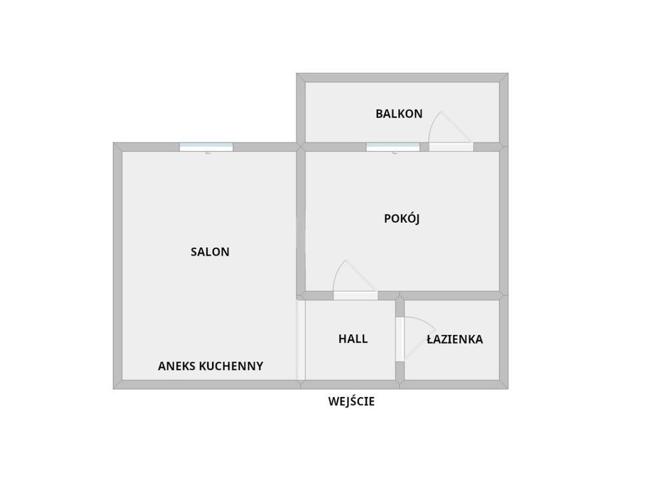40m2 w centrum miasta z miejscem parkingowym