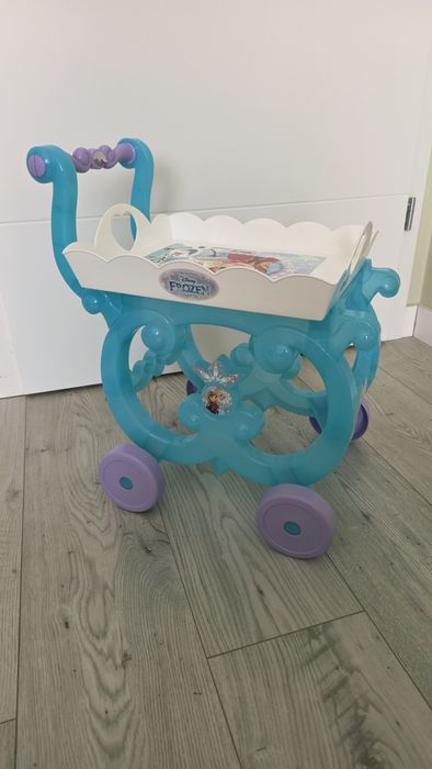 Wózek do serwowania frozen kraina lodu Smoby gratis deska do prasowani