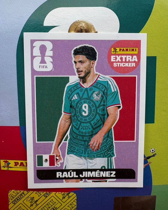 Extra sticker Raul Jimenez base
