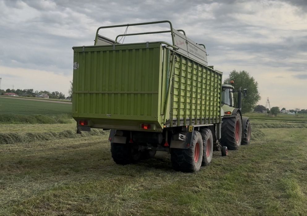 Claas quantum 5500p przyczepa samozbierająca objętościowa rotor noże