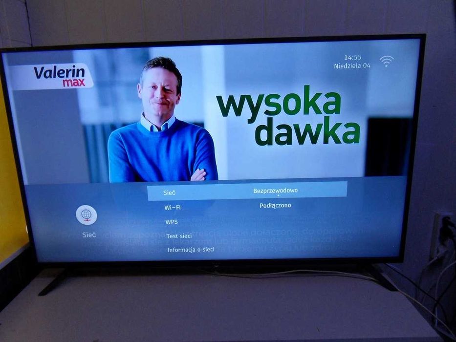 SHARP 55"  4K Smart-tv gwarancja