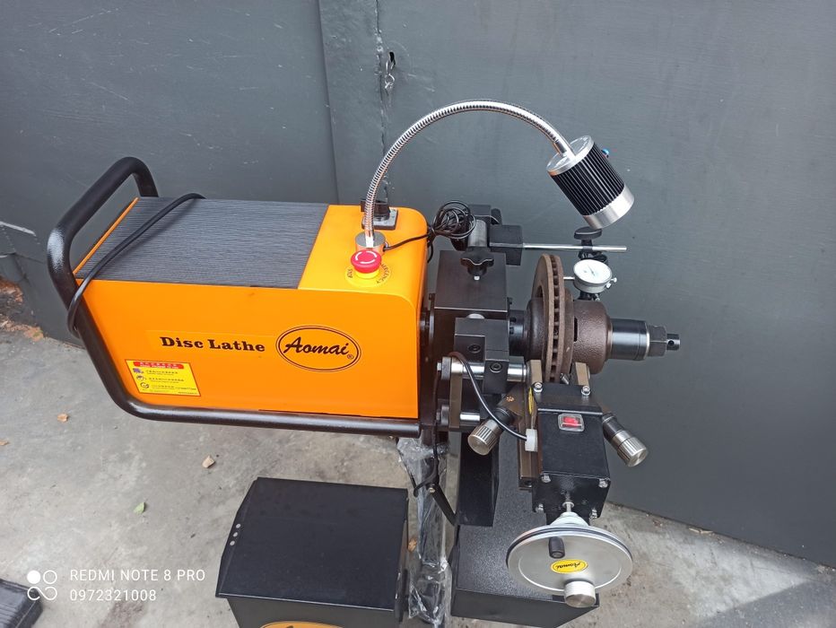 Проточка та вирівнювання гальмівних дисків