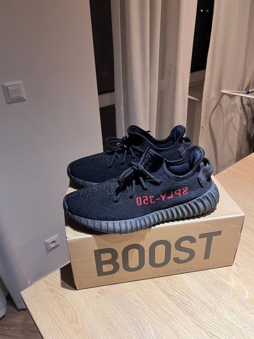 adidas Yeezy boost 350 v2 Bred 41 onyx zebra white black bone carbon b