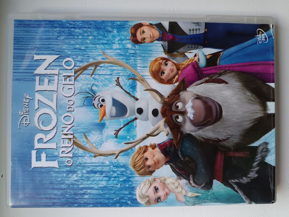DVD Disney Frozen o reino do gelo