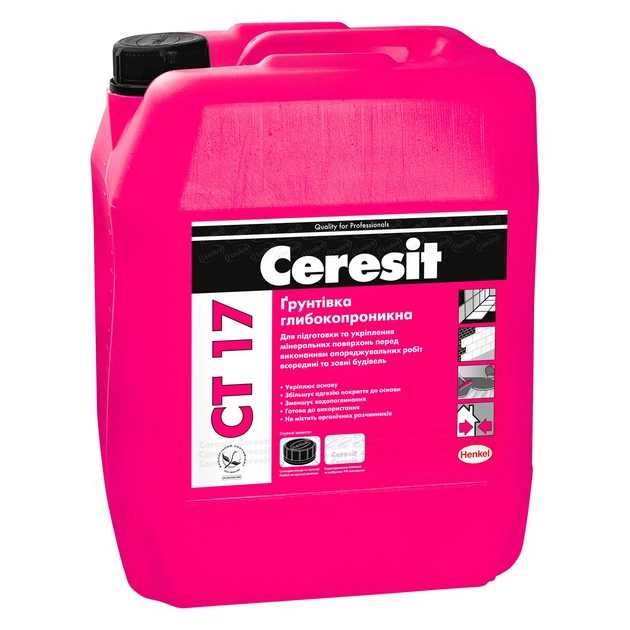 Ceresit CT 17 Ґрунтовка глибокопроникна 10 л Церезіт