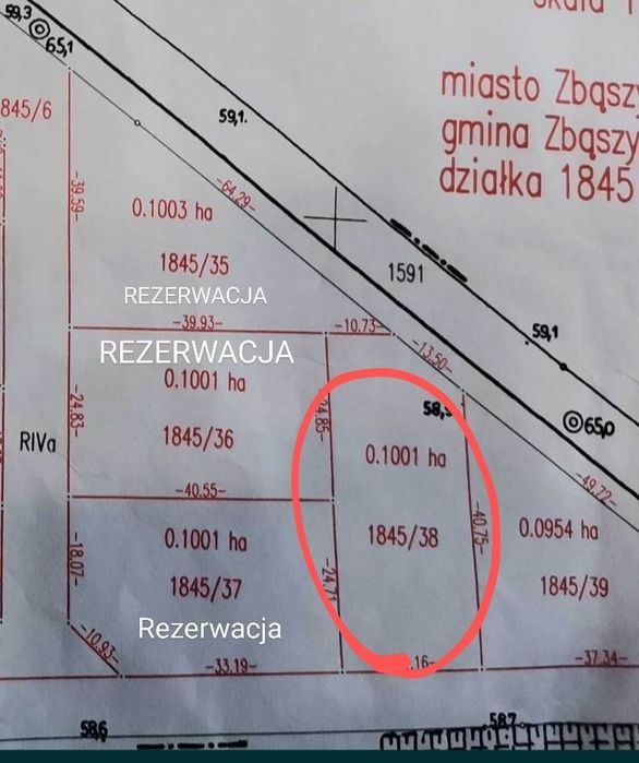 Sprzedam działkę budowlaną - Widok 2
