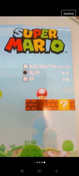 Strój kostium przebranie Luigi Mario Nintendo