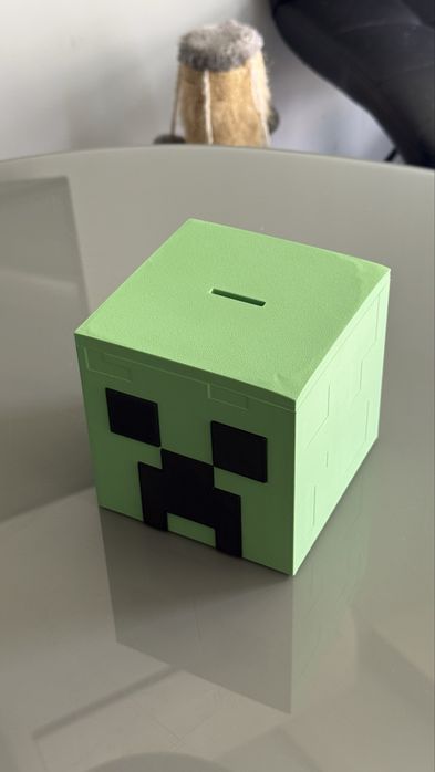 Копілка для грошей Minecraft (Кріпер ) — 3D друк